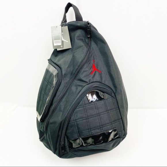 NEW Nike Air Jordan Backpack Bag Jumpman Black